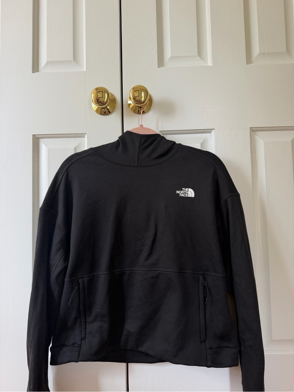 The North Face Women’s Black Cropped Hoodie